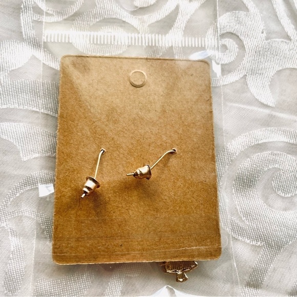 NWT Lot of 2 Festive Christmas Tree Drop Earrings, Holiday Season - Picture 4 of 14